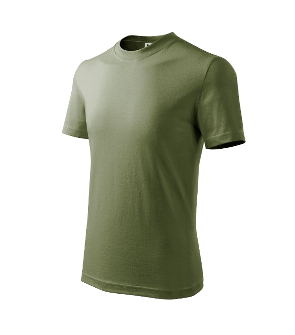 Basic 138 – laste T-särk – hele khaki